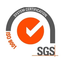 Bollino di certificazione SGS ISO 9001