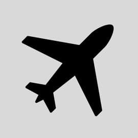Icona aereo — trasporto aereo